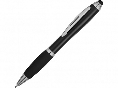 Ручка-стилус шариковая Nash (Черный/серебристый)
