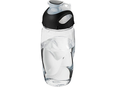 Бутылка спортивная Gobi (Прозрачный/черный)