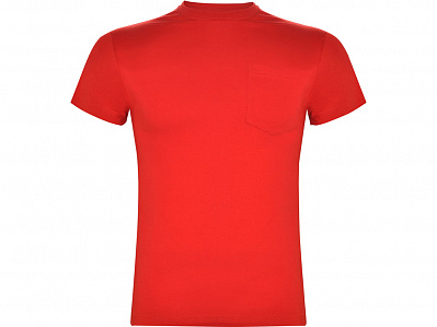 Футболка Teckel с карманом мужская (Красный)