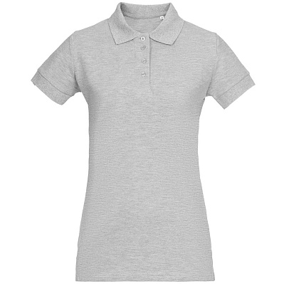 Рубашка поло женская Virma Premium Lady  (Серый меланж)