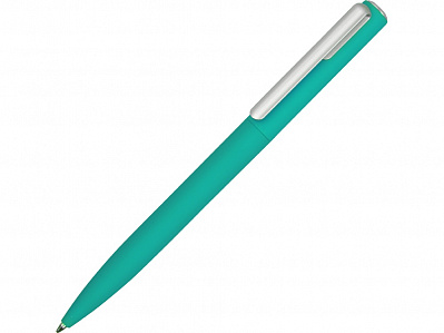 Ручка пластиковая шариковая Bon soft-touch (Бирюзовый)