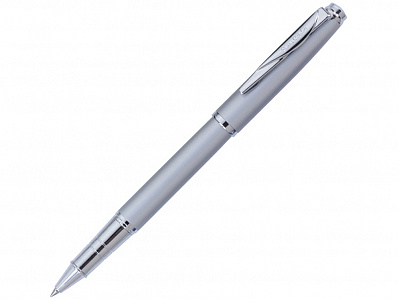 Ручка-роллер Gamme Classic (Серебристый матовый/серебристый)