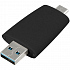 Флешка Pebble Type-C, USB 3.0, черная, 16 Гб - Фото 3