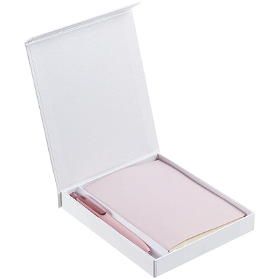 Коробка Shade под блокнот и ручку, белая (Белый)