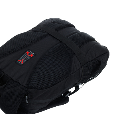 Рюкзак TORBER ROCKIT с отделением для ноутбука 15", чёрный, полиэстер, 34 х 16,5 х 47 см, 24 л