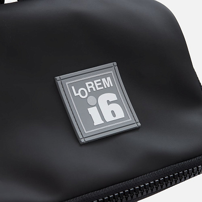 Лейбл из ПВХ Dzeta, L, серый