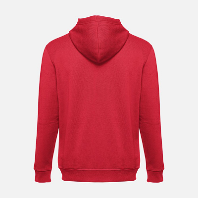 Толстовка мужская на молнии с капюшоном Amsterdam, красная