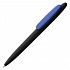 Ручка шариковая Prodir DS5 TRR-P Soft Touch, черная с синим - Фото 1