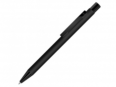 Ручка шариковая металлическая Straight M Gum (Черный)
