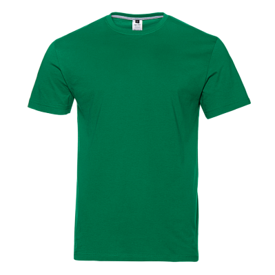 Футболка унисекс без бокового шва STAN хлопок 160, 02 (Зелёный)