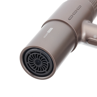 Фен DEWAL BEAUTY Triumph, кофейный, 1800-2000 Вт, бесщеточный мотор, 1 насадка, 1 диффузор