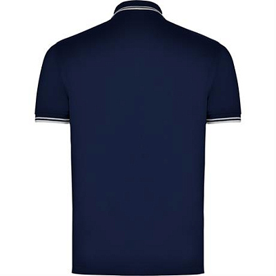Футболка поло MONTREAL мужская, МОРСКОЙ СИНИЙ/БЕЛЫЙ 2XL