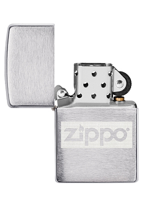 Подарочный набор ZIPPO: фляжка 89 мл и зажигалка, латунь/сталь, серебристый, в коробке с подвесом