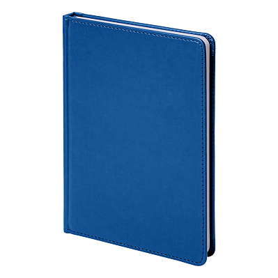 Ежедневник недатированный Anderson, А5,  синий, белый блок (Синий)