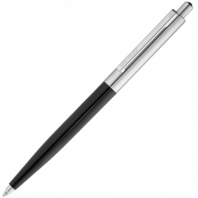 Ручка шариковая Senator Point Metal, черная (Черный)
