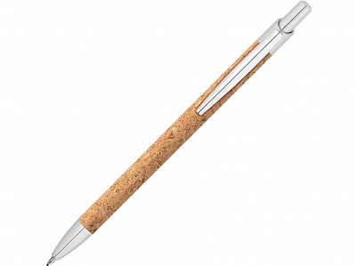 Шариковая ручка из пробки и алюминия NATURA (Натуральный)