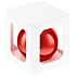 Елочный шар Finery Gloss, 10 см, глянцевый красный - Фото 3