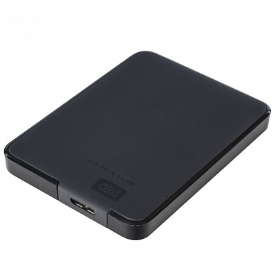 Внешний диск WD Elements, USB 3.0, 1Тб  (Черный)