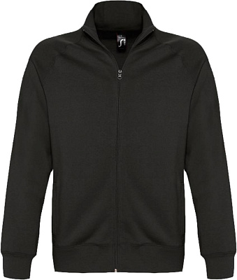 Толстовка мужская на молнии Sundae 280 черная (Чёрный)