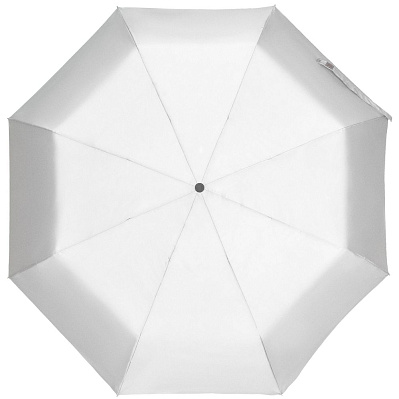 Зонт складной Manifest со светоотражающим куполом  (Серый)