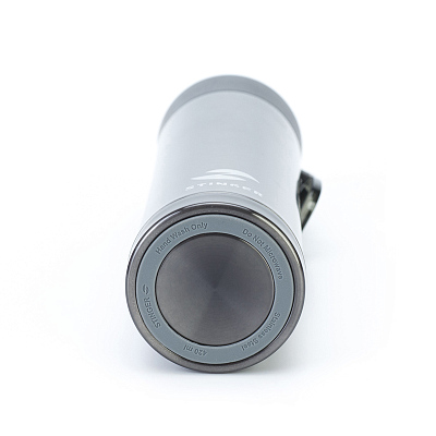 Термокружка Stinger, 0,42 л, сталь/пластик, чёрный глянцевый, 7,5 х 6,9 х 22,2 см