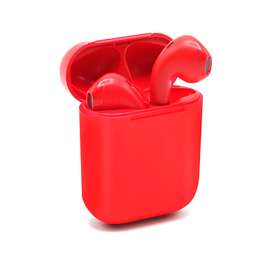 Наушники беспроводные Bluetooth SimplyPods, красные (Красный)