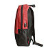 Рюкзак PULL, красный/чёрный, 45 x 28 x 11 см, 100% полиэстер 300D+600D - Фото 2