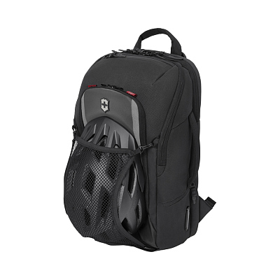 Рюкзак VICTORINOX Touring 2.0, черный, износоустойчивый полиэстер 600D, 31x19x45 см, 21 л