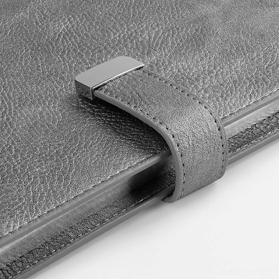 Ежедневник Repute, недатированный, серый