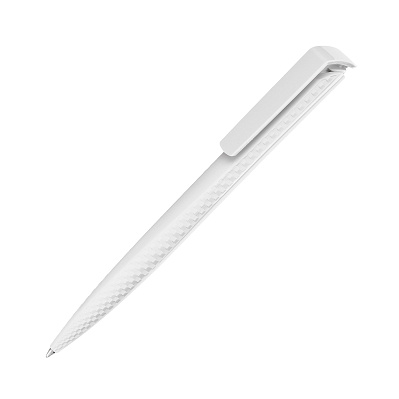 Ручка шариковая TRIAS CARBON #  (Белый)