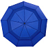 Складной зонт Dome Double с двойным куполом, синий - Фото 2