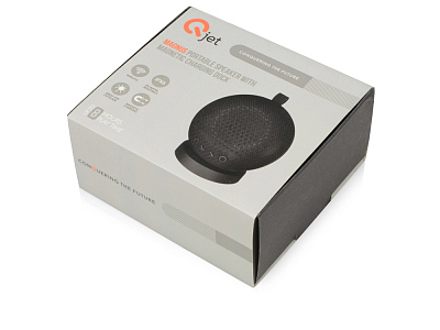 Водоустойчивая портативная колонка Magnus с магнитной зарядной станцией