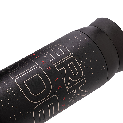 Термобутылка вакуумная герметичная Грейс (Grace), черная