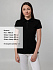 Рубашка поло женская Virma Premium Lady, черная - Фото 6
