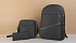 Набор "TRIO" 3в1: рюкзак, сумка, несессер, черный - Фото 2