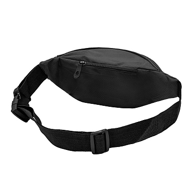 Поясная сумка SPLIT TO GO, Чёрный/Красный