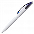 Ручка шариковая Bento, белая с синим - Фото 2