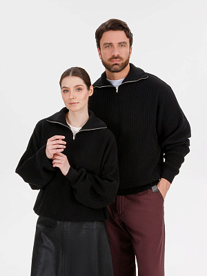 Джемпер Siluetti Birne, черный