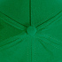 Бейсболка "Premium S", 5 клиньев, металлическая застежка;ярко-зеленый;100% хлопок;плотность 350 г/м2 - Фото 4