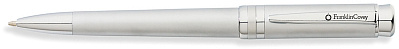 Шариковая ручка FranklinCovey Freemont. Цвет - хромовый матовый. (Серебристый)