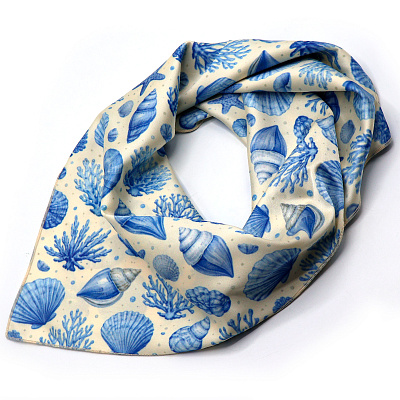 Платок двухсторонний Вист, 60х60 (Мультиколор)