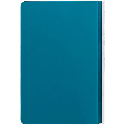 Ежедневник Aspect на заказ, недатированный, бирюзовый