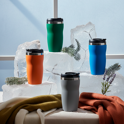 Термокружка Laim, тёмно-зелёный