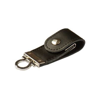 Кожа 07 Промоскин, зеленый, 4Гб, переходник мини-пвх