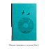 Ежедневник недатированный "Аскона", формат А5, черный, бирюзовый - Фото 3