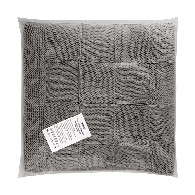 Плед Селла (Cella) вязаный, серый (без подарочной коробки)