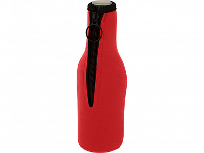 Чехол для бутылок Fris из переработанного неопрена (Красный)