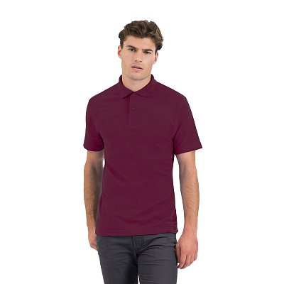 Футболка теннисная ID.001, темно-зеленый (Бордо)