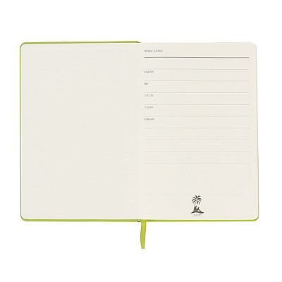 Ежедневник A5 недатированный Dear в твёрдом переплёте, салатовый