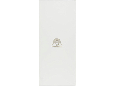 Полотенце спортивное Lucas из переработанного полиэстера, 30х80 см